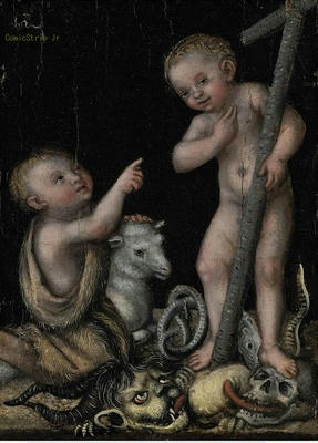 Lucas Cranach the Elder and Studio, The Infant Christ and Saint John the Baptist Christie's