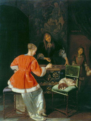 The Backgammon Players, ca. 1667/69